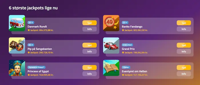 PIP Casino spill