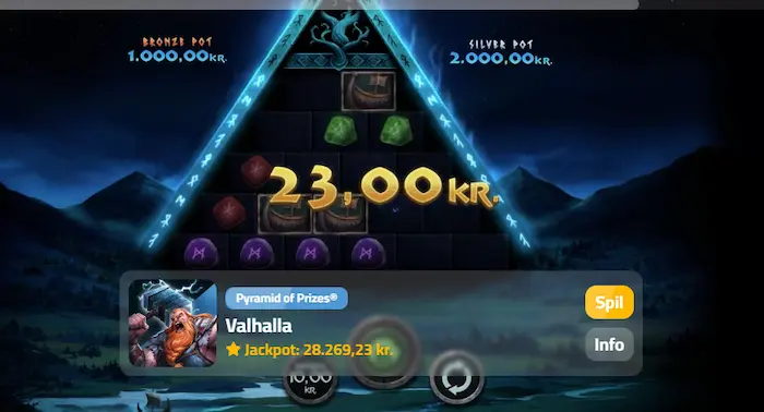 PIP Casino Danmark bonus
